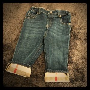 Burberry baby denim jeans